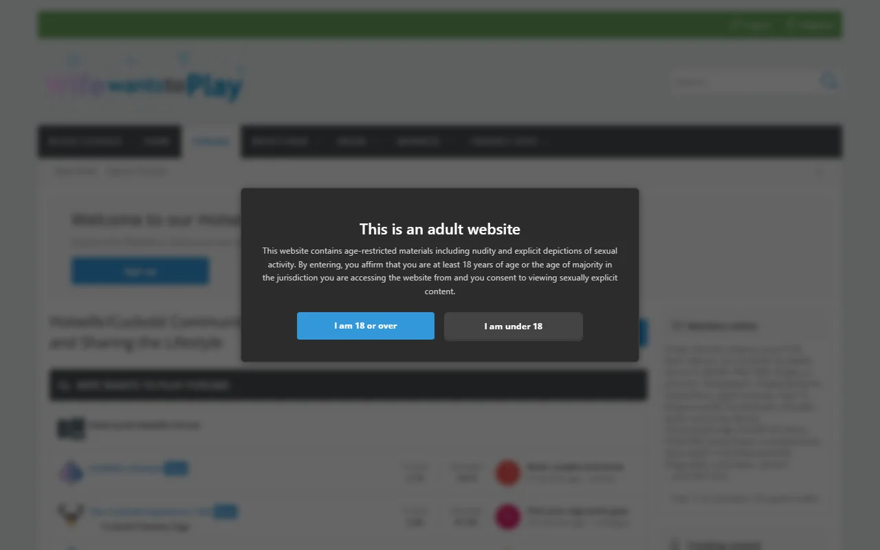 Screenshot of Wifewantstoplay